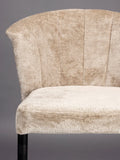Georgia Barhocker, 2er-Set in Taupe, Detail