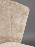 Georgia Barhocker, 2er-Set in Taupe, Detail