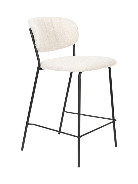 Jolien Tresenhocker Bouclé, 2er-Set in Off-White, Ansicht 1