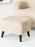 Lunaro Pouf hellbraun Pouf Living Nordic