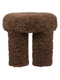 Gisborne Pouf braun Pouf Living Nordic