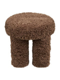 Gisborne Pouf braun Pouf Living Nordic
