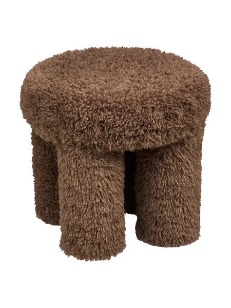 Gisborne Pouf braun Pouf Living Nordic
