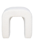 Colma Pouf Teddystoff, weiß Pouf Living Nordic