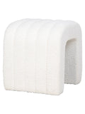 Colma Pouf Teddystoff, weiß Pouf Living Nordic