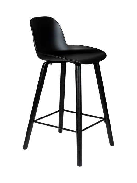 Albert Kuip Tresenhocker, 2er-Set in Schwarz, Ansicht 1
