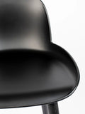 Albert Kuip Tresenhocker, 2er-Set in Schwarz, Detail