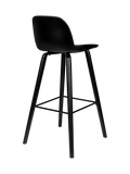 Albert Kuip Barhocker, 2er-Set in Schwarz, Ansicht 4