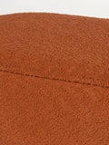 Marcos Sitzbank in Rotbraun, Detail