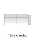 Timesquare – 2-Sitzer mit Armlehne rechts