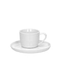 POMAX Porcelino White Tasse mit Untertasse