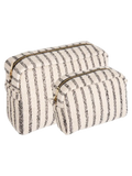 Nador Kulturbeutel, sand meliert – 2er-Set Badaccessoire Living Nordic