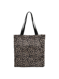Ava Shopper Baumwolle/Polyester, Leopard – 35x39 cm Tasche Living Nordic