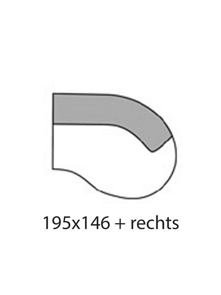Sofa | Uptown 2.0 – Abschlussteil rund rechts - von Candy Polstermöbel online kaufen bei LIVINGforme.