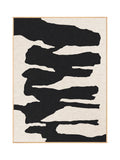 Akustikbild | Akustikbild Frequency 2 | Acoustic Art - Soft Cream / Velvet Black von Malerifabrikken online kaufen bei LIVINGforme.