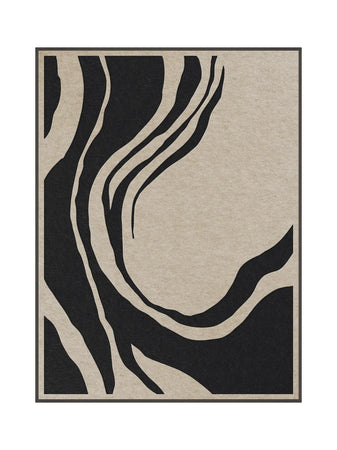 Akustikbild | Akustikbild Sacred Silence 2 | Acoustic Art - Desert Sand / Velvet Black von Malerifabrikken online kaufen bei LIVINGforme.