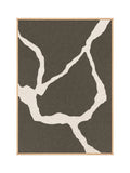 Akustikbild | Akustikbild Quiet Friction 2 | Acoustic Art - Earth Brown / Soft Cream von Malerifabrikken online kaufen bei LIVINGforme.