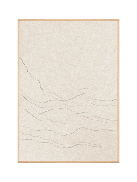 Akustikbild Tonefield 1 | Acoustic Art Akustikbild Malerifabrikken