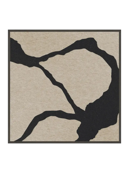Akustikbild Quiet Friction Square 1 | Acoustic Art Akustikbild Malerifabrikken