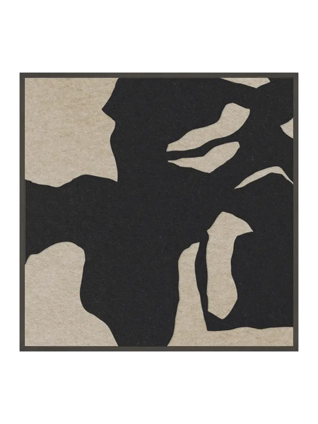 Akustikbild Silent Shadow Square 1 | Acoustic Art Akustikbild Malerifabrikken