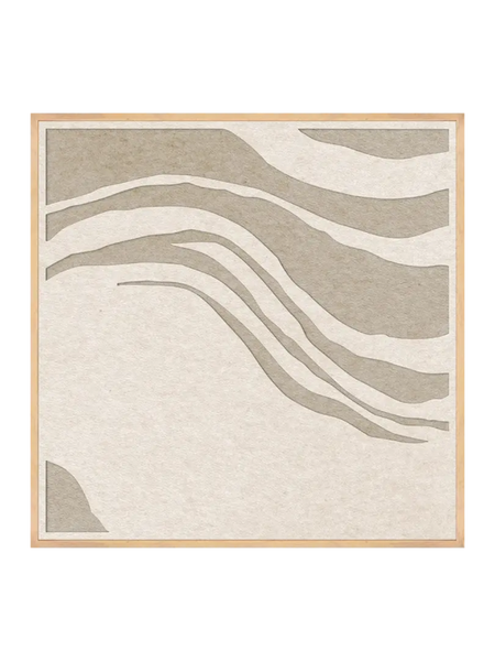 Akustikbild Sacred Silence Square 2 | Acoustic Art Akustikbild Malerifabrikken
