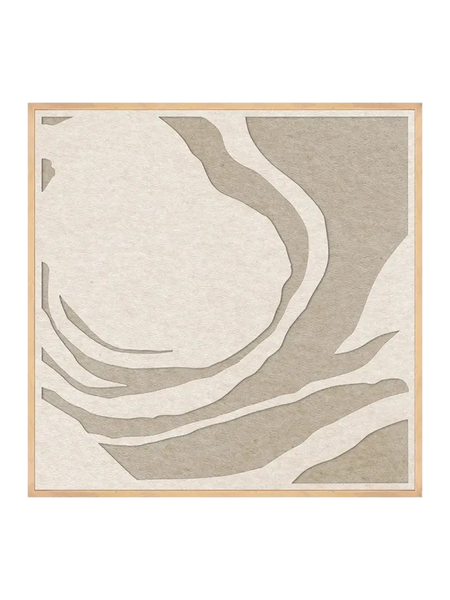 Akustikbild Silent Whisper Square 1 | Acoustic Art Akustikbild Malerifabrikken