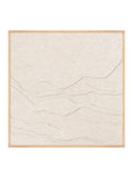 Akustikbild | Akustikbild Tonefield Square 2 | Acoustic Art - Soft Cream / Soft Cream von Malerifabrikken online kaufen bei LIVINGforme.