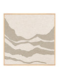 Akustikbild | Akustikbild Tonefield Square 2 | Acoustic Art - Soft Cream / Desert Sand von Malerifabrikken online kaufen bei LIVINGforme.