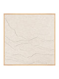 Akustikbild | Akustikbild Tonefield Square 1 | Acoustic Art - Soft Cream / Soft Cream von Malerifabrikken online kaufen bei LIVINGforme.
