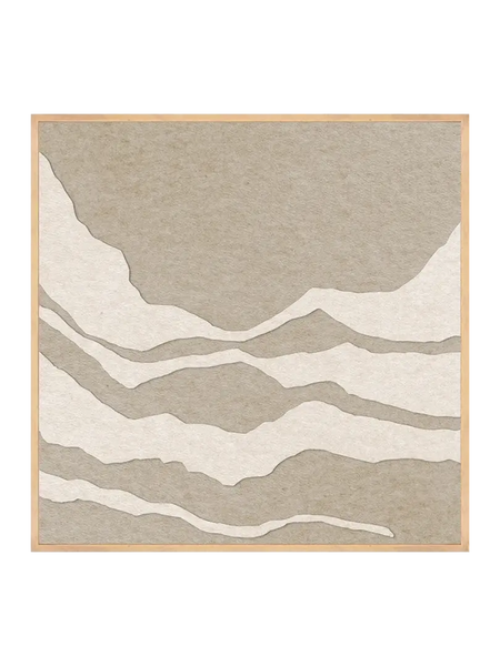 Akustikbild Tonefield Square 1 | Acoustic Art Akustikbild Malerifabrikken
