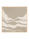 Akustikbild | Akustikbild Tonefield Square 1 | Acoustic Art - Soft Cream / Desert Sand von Malerifabrikken online kaufen bei LIVINGforme.
