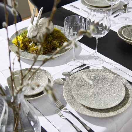 | Kaori Platte Ø 34,5 cm – Krakelee oder Rochen Optik - von Lambert online kaufen bei LIVINGforme.