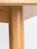 Fabio Esstisch rund Natur, Detail