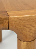 Storm Esstisch Ø 128 cm in Natur, Detail