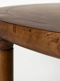 Storm Esstisch Ø 128 cm in Walnuss, Detail