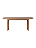 Barlet Esstisch ausziehbar Walnuss 200/240 × 90 cm, Ansicht 1