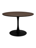 Raku Esstisch Ø 110 cm in Braun/Schwarz, Ansicht 1