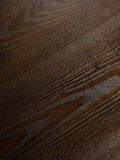 Raku Esstisch Ø 110 cm in Braun/Schwarz, Detail