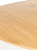 Lotus Esstisch Ø 120 cm in Natur, Detail