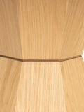 Lotus Esstisch Ø 120 cm in Natur, Detail