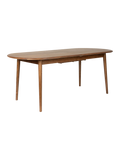 Twist Esstisch oval ausziehbar 185/240 × 90 cm in Walnuss, Ansicht 2