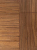 Twist Esstisch oval ausziehbar 185/240 × 90 cm in Walnuss, Detail