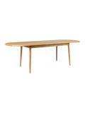 Twist Esstisch oval ausziehbar 185/240 × 90 cm in Eiche, Ansicht 4