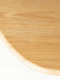 Twist Esstisch oval ausziehbar 185/240 × 90 cm in Eiche, Detail