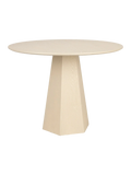 Pilar Esstisch Ø 100 cm in Beige, Ansicht 1