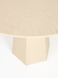 Pilar Esstisch Ø 100 cm in Beige, Detail