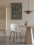 Pilar Esstisch Ø 100 cm in Beige im Raum