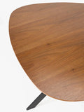 Chase Esstisch organisch Walnuss Ø 110 cm, Detail