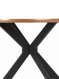 Chase Esstisch organisch Walnuss Ø 110 cm, Detail