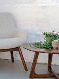 Hellerup Couchtisch Nussbaumfurnier Couchtisch Living Nordic